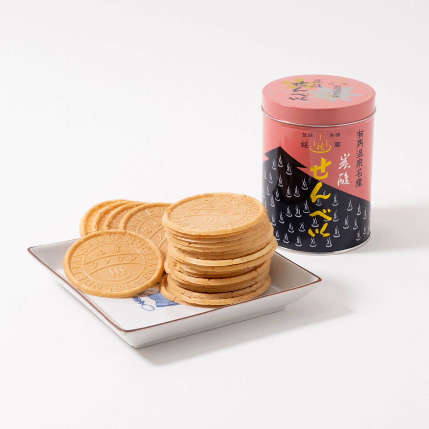 有馬温泉名物 湯の花堂本舗〈炭酸せんべい〉