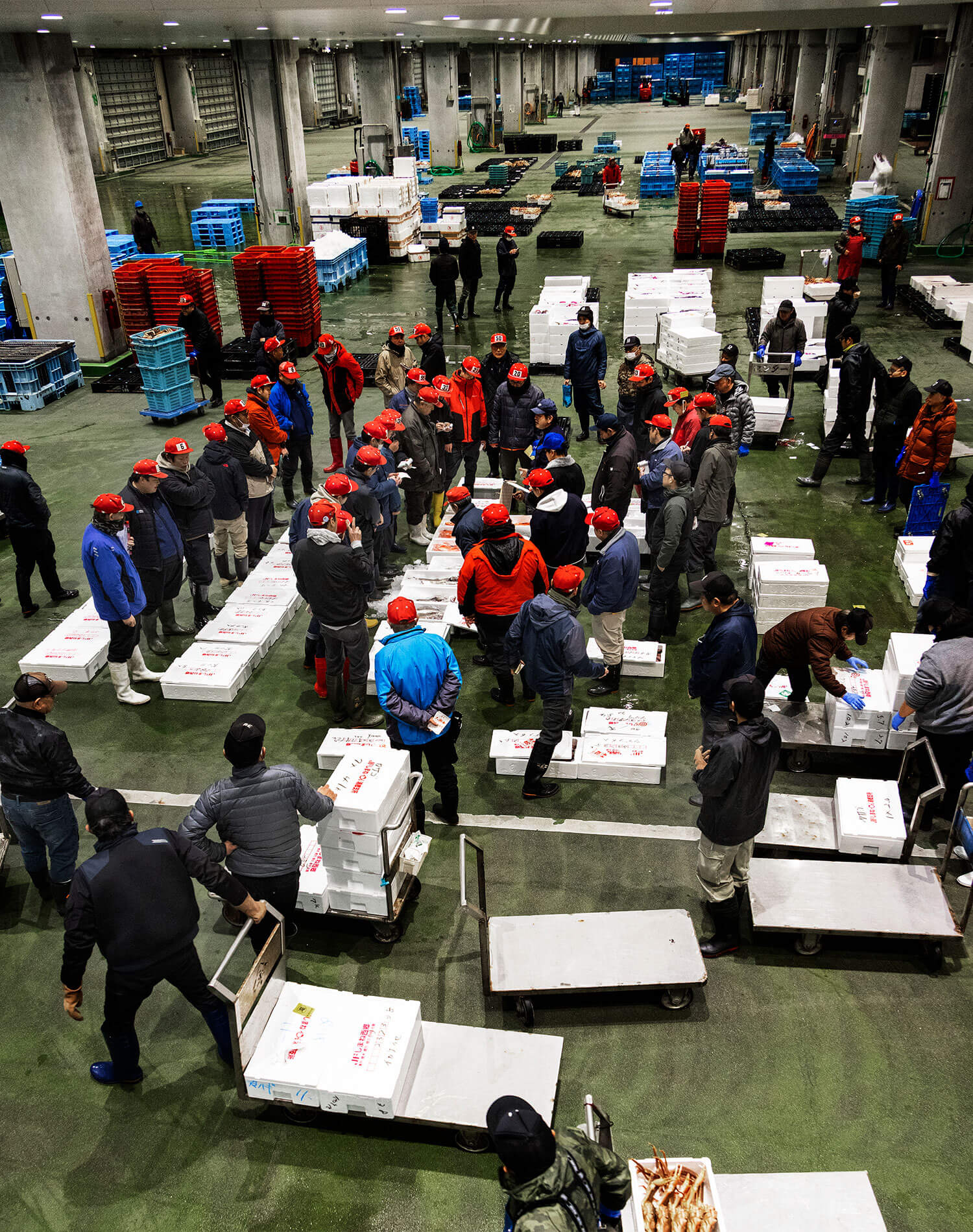 境港市場の競り時間