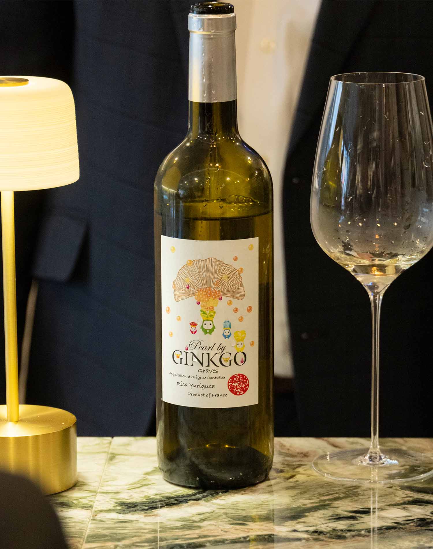 『シャトー ジンコ』の白ワイン〈パール〉