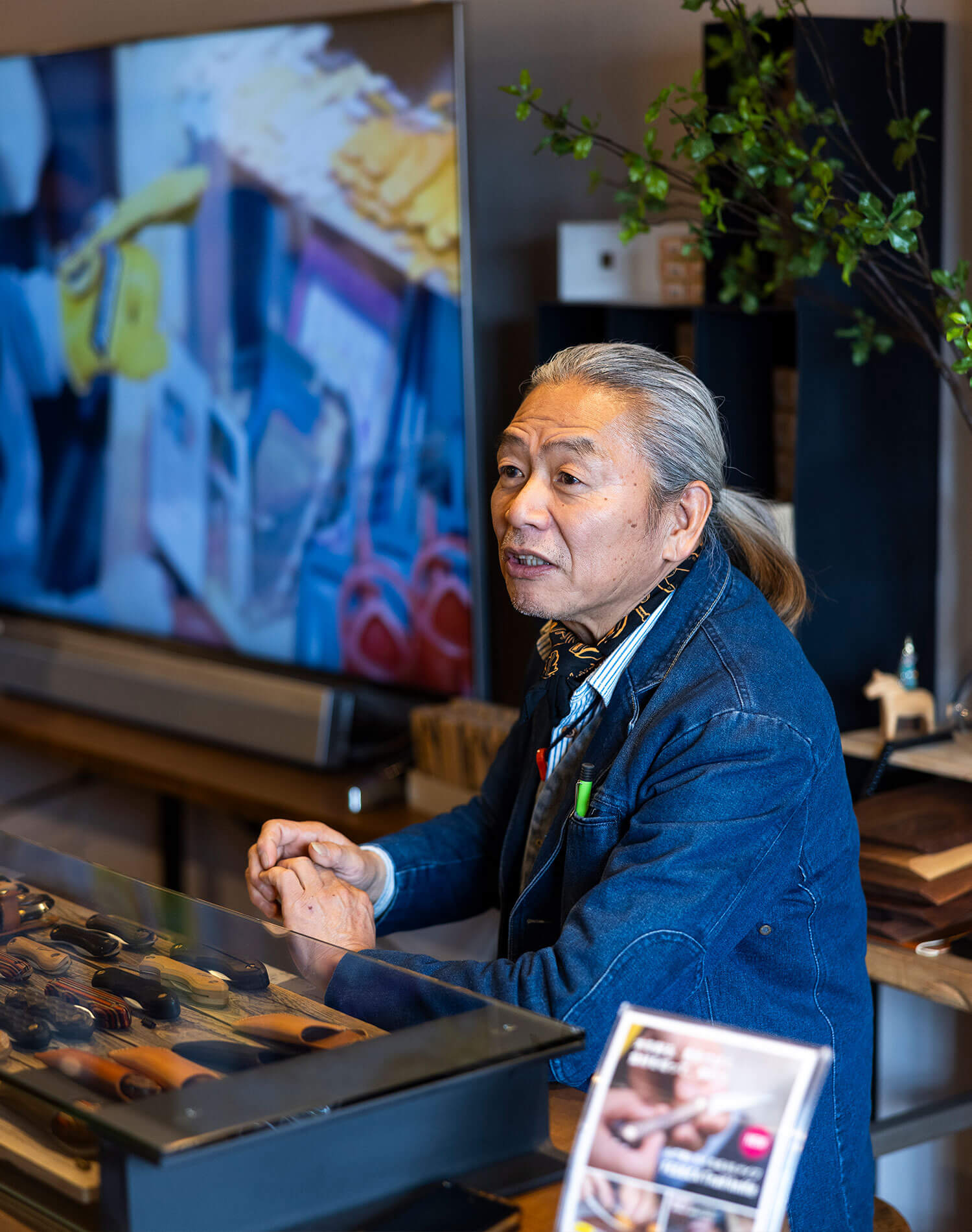 思いを語る神澤秀和さん